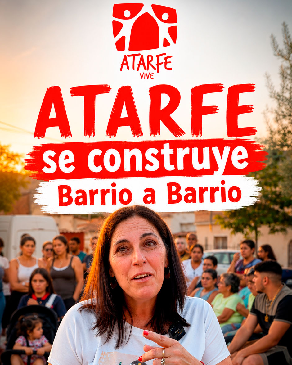 Atarfe se mejora escuchando a cada barrio Atarfe se mejora escuchando a cada barrio