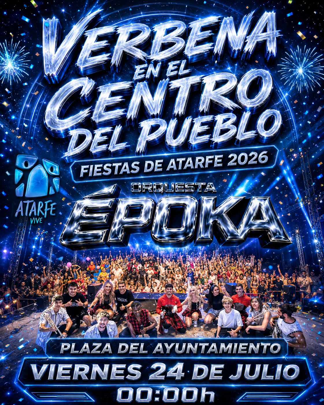 Las Fiestas de Atarfe también se viven en el Centro del Pueblo Las Fiestas de Atarfe también se viven en el Centro del Pueblo