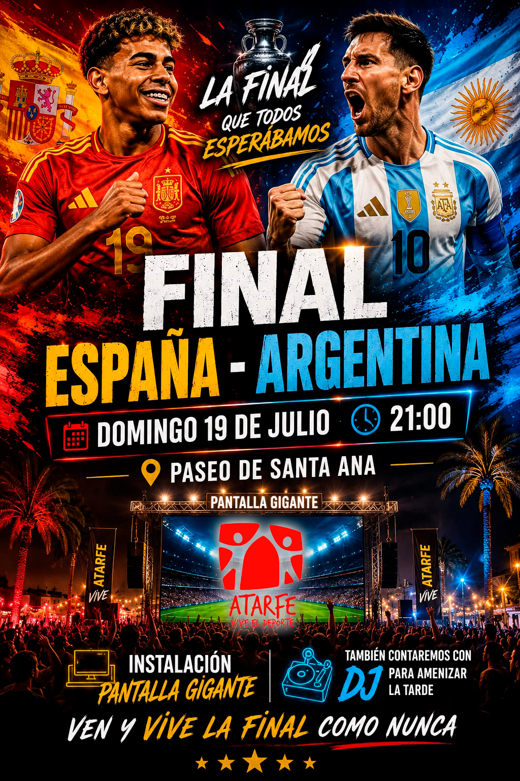 La Final del Mundial se vive en Atarfe La Final del Mundial se vive en Atarfe