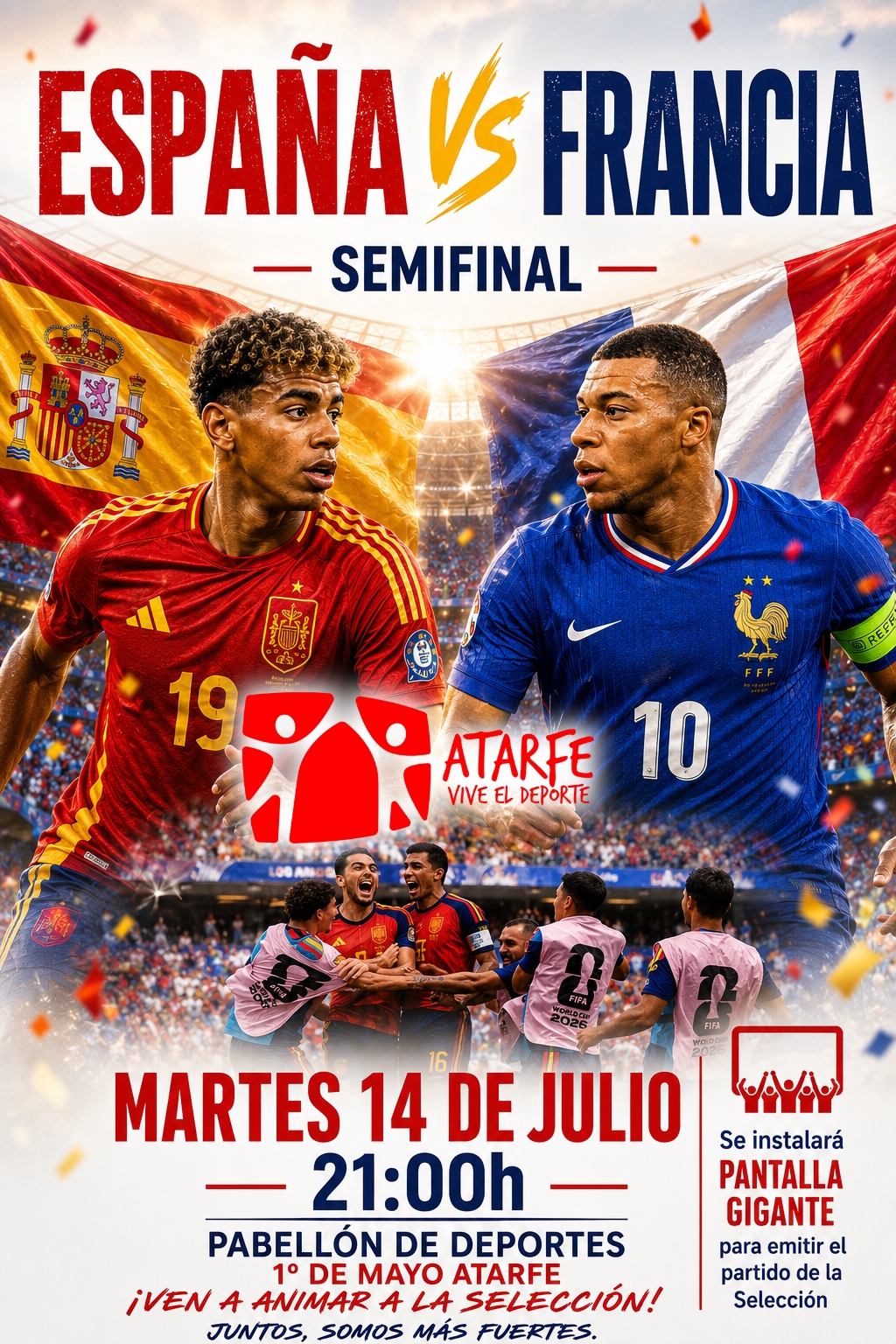 Hoy no es un partido cualquiera: España se juega el pase a la final del Mundial Hoy no es un partido cualquiera: España se juega el pase a la final del Mundial