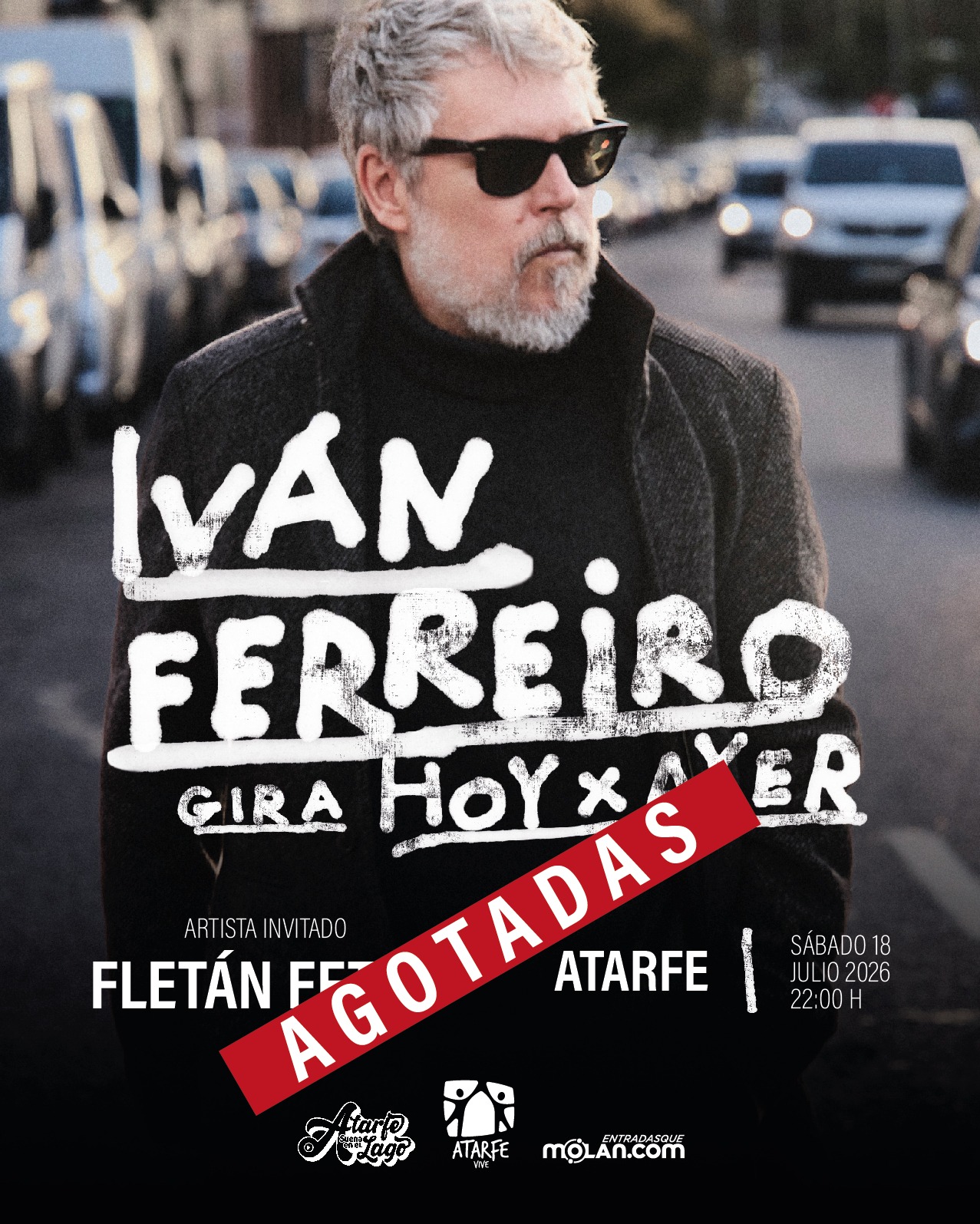 Atarfe cuelga el cartel de entradas agotadas para el concierto de Iván Ferreiro Atarfe cuelga el cartel de entradas agotadas para el concierto de Iván Ferreiro