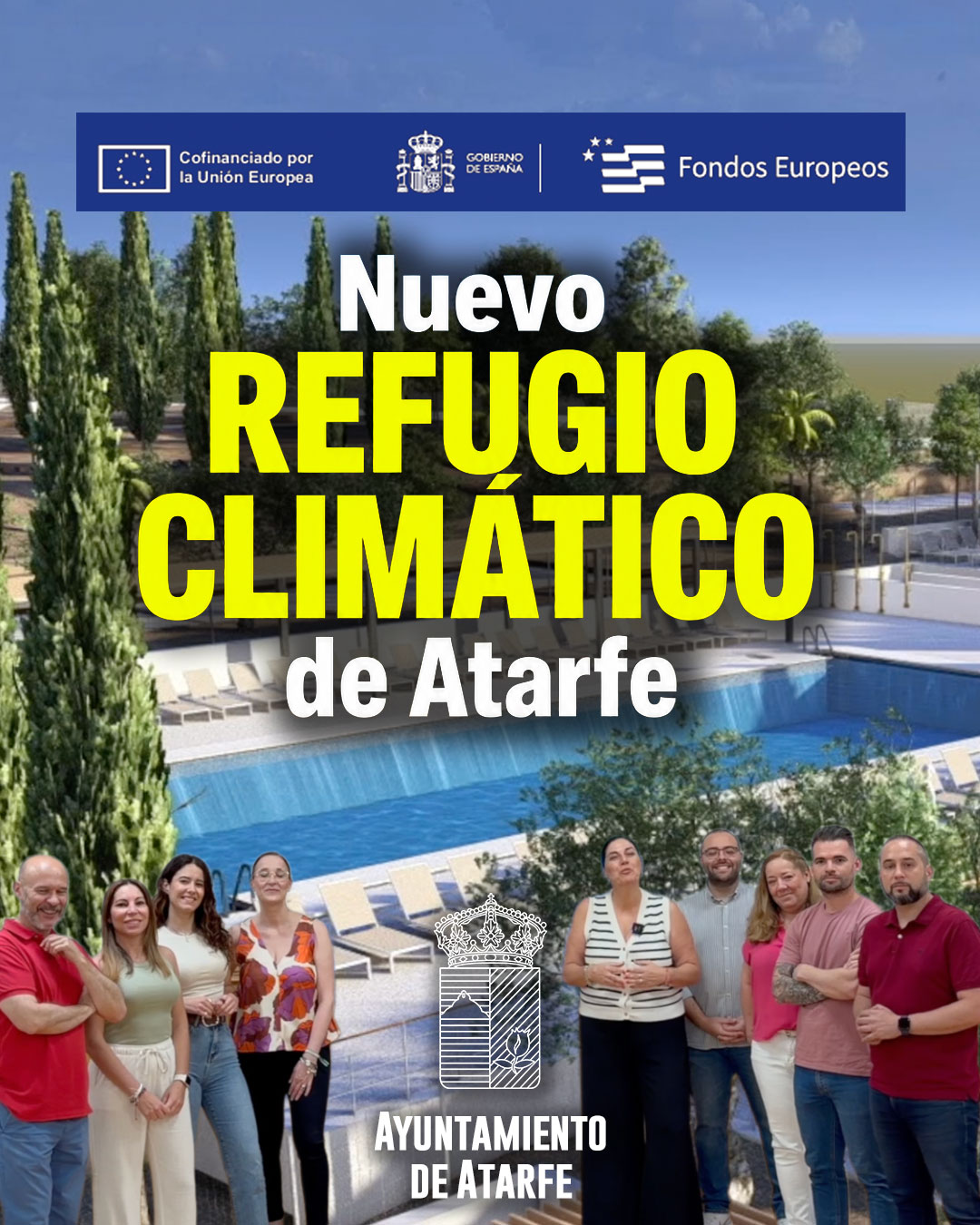 Atarfe tendrá un nuevo Refugio Climático para vivir mejor el Verano Atarfe tendrá un nuevo Refugio Climático para vivir mejor el Verano
