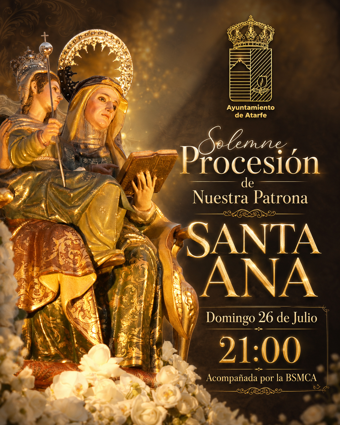 Esta noche, Atarfe celebra el momento más emotivo de sus Fiestas Esta noche, Atarfe celebra el momento más emotivo de sus Fiestas